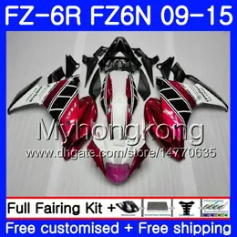 Corpo para Yamaha FZ6N FZ-6R 2009 2010 2012 2012 2013 2014 2015 239hm.41 FZ 6R FZ6 R Pearl Red Hot FZ 6N FZ6R 09 10 11 12 13 14 15 FAÇÕES