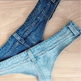 Damen Cosplay Dessous Lolita Micro Mini Denim Shorts Sexy Seiden ...