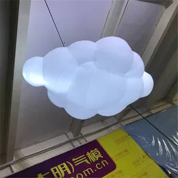 Облако воздушного шара длины 2м раздувное с воздуходувкой и светом СИД для декора ночного клуба или свадьбы