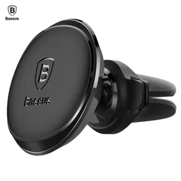 Baseus Air Vent Magnetic Suction Bracket Phone Holder 360 Degree Rotation Car Mount with Cable Clip