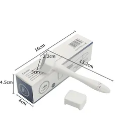 DRS 조정 가능한 DERMA 스탬프 Microneedle 0.5 ~ 3.0mm 140 핀 접지 주름 제거 피부 젊 어 짐 Dermaroller Sytem