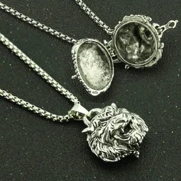 Collana Ciondolo Da Uomo/Donna In Acciaio Inox Urna Cineraria Con Cristallo Portacenere Memoriale Con Ve Apribile Da 5,25 € | DHgate