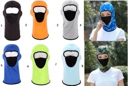 maschera tattica per esterni traspirante elastico ciclismo cappuccio integrale impermeabile a prova di sole campeggio escursionismo sport maschera mimetica estiva