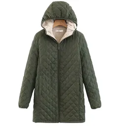 Fashion-Coats Mode Vinter Kvinnor Långärmad Hooded Sweatshirt Coat Warm Thinken Zipper Ytterkläder Hoodies Jacka Kvinnor