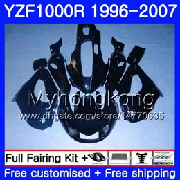 Kropp för Yamaha Metal Svart Ny Thunderace YZF1000R 96 97 98 99 00 01 238HM.7 YZF-1000R YZF 1000R 1996 1997 1998 1999 2000 2001 Fairings Kit