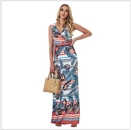 616 Women's Jumpsuits,Casual Dresses, Rompers skirt floral dress with sleeveless dresses nuevo estilo vestido para chicas mujeres wt19