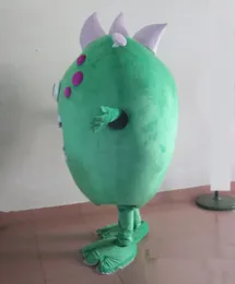 2018 Hot Sale Big Mouth Green Germs Bacteria Monster Mascot Kostym för vuxna till salu