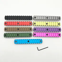 13 Slots/5.4'' Keymod Rail Section Black/Red/Tan/Blue/Pink/Grey/Purple/Grass Green/Olive Green Picatinny Mount Adapter Rails Segment