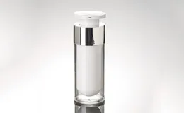 Hot 30ml Lock Head Acrylic Airless Prosii Pompa Butelka Butelka Do Płuczki Serum Premulsion, Fundacja Plastikowa Kosmetyczna Pojemnik SN3260