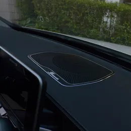 Garniture de protection de couverture de haut-parleur de tableau de bord de Console centrale de voiture pour Mercedes Benz classe C W205 C180 C200 C260 classe GLC X253 Acce258a