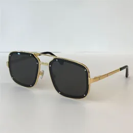 vintage sunglasses 0194 metal square frame simple summer selling style uv400 outdoor protection eyewear for men
