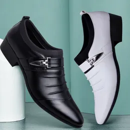 Gorąca sprzedaż - Męskie buty formalne Oxford Buty Męskie Mokasyny na buty Sapato Masculino Społeczne Laarzen Dames Zapatilla Hombre Scarpe Uomo Elegali