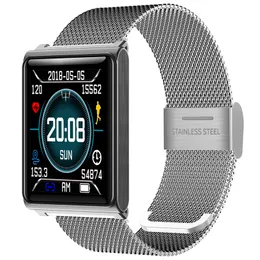 N98 smart klocka blod syre blodtryck hjärtfrekvensmätare smart armband fitness tracker smart armbandsur för android ios iphone telefon
