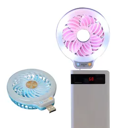 2020 Ny USB Lågt buller Mini Creative Handheld Mini Fan Mobile Fan Portable Fan Cool Travel Outdoor Essential T3i5809