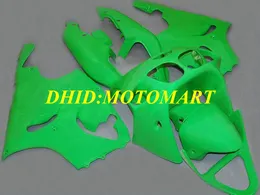 Zestaw do obróbki motocykli dla Kawasaki Ninja ZX7R 97 99 00 03 ZX 7R 1997 2000 2003 ABS Green Fairings Set Ka02