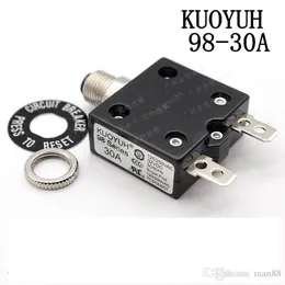 Disjuntores de circuitos Taiwan Kuoyuh 98 S￩rie-30A Interruptor de sobrecarga de protetor de sobrecorrente