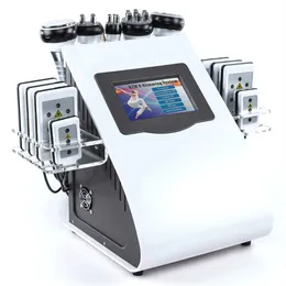 Fabrika fiyatı 40K Vakum Ultrasonik Liposuction Kavitasyon 8 Pedler LLLT LIPO Lazer Zayıflama Makinesi RF Cilt Bakım Salon Spa Kullanım