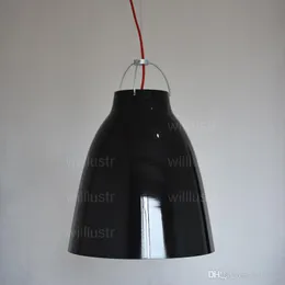 Willlust caravaggio hänge lampa nordisk modern cecilie manz suspension ljus hängande belysning glansig matt vit svart färg liten storlek