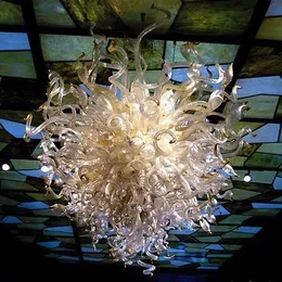 ランプ100％口吹雪ボロシリケートムラノガラス天井 - 灯台優秀なペンダントモロッコの天井灯