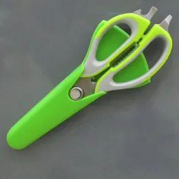 Multi function refrigerator scissors household scissors kitchen shear stainless steel