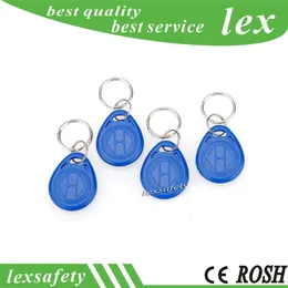 Factory price make High Quality Card 100/lot TK4100 125khz ISO11785 custom RFID plastic key tag