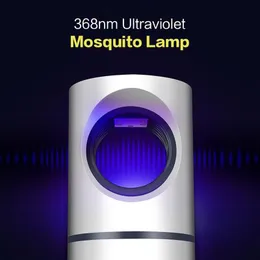Bästa LED Photocatalyst Mosquito Killer Lampa USB Powered Insect Killer Non-toxisk UV-skydd Silent Lämplig för gravida kvinnor och spädbarn