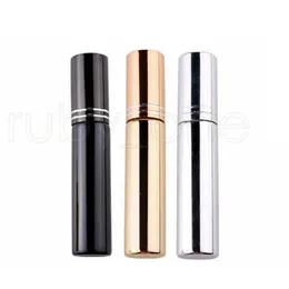 10ml Mini Portable Refillerbara Parfym Spray Flaskor Travel Toma Atomizer Flaskor Kosmetiska behållare Flaskor 6styles RRA1316