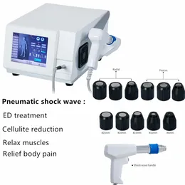 Bärbar fysisk ESWT Shockwave Therapy för Shouder Pain Relief Plantar Fasciit ed Shock Wave Physioterapy