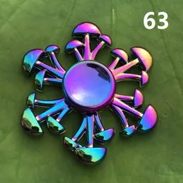 Fidget Spinner Toy New Dazzrainbow Star Flower Skull Dragon Wing Hand Gyro för autism ADHD Kids Vuxna Antistres EDC Finger Leksaker