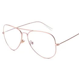 Wholesale- 2サイズラップパイロットアイウェア光学女性男性メガネフレームMyopia眼鏡ブランドデザインOculos de Grau