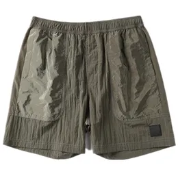 Пляжные брюки Opstoney 2024, брендовые летние шорты Konng Gonng, мужские модные свободные шорты для бега, быстрая сушка, процесс стирки из чистой хлопчатобумажной ткани
