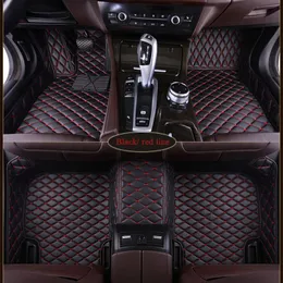 Custom fit car floor mats for Porsche Cayenne SUV Cayman Macan Panamera 3D car styling heavy duty carpet floor liner212Z