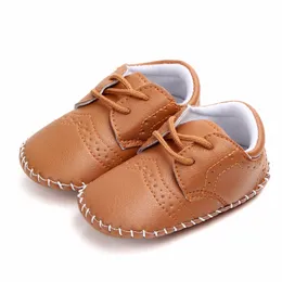 Baby Junge Mädchen PU Leder Infant Erste Wanderer Neugeborenen Turnschuhe Schuhe Kleinkind Casual Weiche Schuhe Mokassins