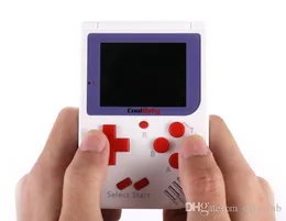 Oryginalny CHOOLBABY RS-6 MINI HANDHELD Console 8 bit RS6 Retro Portable Game Player Station z 2,5 calowym wyświetlaczem LCD dla FC