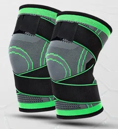 2019 kneepad outdoor pressure protection running mountain climbing knitting protective equipment wholesale Basketball Soccer football wear