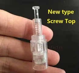 NC-260 screw top derma pen needle cartridges1/3/7/ 9/12/36 needles electric derma stamp dermapen replacement head derma roller screw top