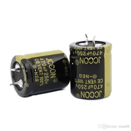 250v470uf JCCON Thick-foot Electrolytic Capacitor Volume 25x30 22x40 Inverter Power