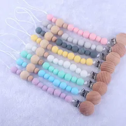 DIY Baby Schnuller Clips Cartton Koala Silica Gel Schnuller Schnuller Halter Perlen Clip Kette Nippel Beißring Schnuller Strap Kette