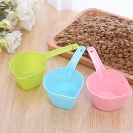 Wysokiej jakości Pet Feeding Shovel Plastikowy kot Pies Żywność Łyżka Pet Supplies