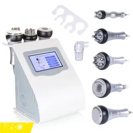 살롱 사용 5in 1 Unoisetion Cavitation RF 기계 진공 RF 슬리밍 피부가 지방 용융 기계를 조입니다.