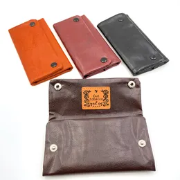 Premium PU Leather Tobacco Pouch Smoke Multicolor Dry Herb Storage Bag Tobacco Holder Wallet Purse Smoking Accessories