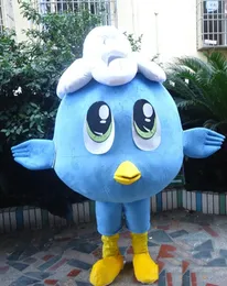 2019 fabriksuttag söt härlig stygg blå fågel maskot kostymer tecknad vuxen storlek karaktär stygga blå brud kostymer
