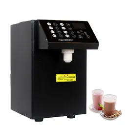 Beijamei Bubble Tea Fructose Dispensing / 16 Grid Kvantitativ Socker Fruktos Maskin Automatisk sirap Dispenser till salu