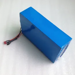 Full capacity 25AH 48v lithium ion battery motor batteriesfor 400W to 1300W power with BMS and charger Free Shipping