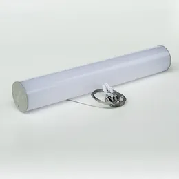 free shipping round shape aluminum channel with cover and end caps and clips