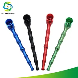 New rotating metal straight pipe Pipe-style detachable smoking article Easy to carry and clean