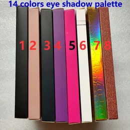 Palette di ombretti di marca 14 colori Shimmer Ombretto opaco Beauty Makeup Palette di ombretti 14 colori Impermeabile di alta qualità