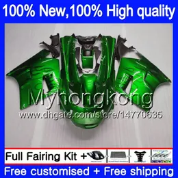 Kawasaki ZX11 ZZR 1100 1993 1993 1994 1997 1997 208My.0 ZZR1100 ZX 11R ZX-11R 93 01 ZX11R 93 94 95 96 97 97 97フェアリンググリーン炎