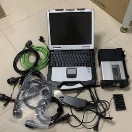 Auto Scan Tool MB Star C5 SSD Super Speed ​​With Laptop CF30 RAM 4G Pekskärm Full Set Diagnos