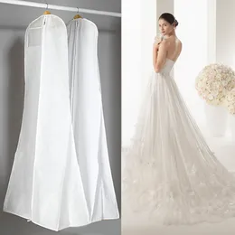 Extra großes Kleidungsstück, Brautkleid, lange Kleidung, Schutzhülle, Hochzeitskleid-Abdeckung, staubdichte Abdeckungen, Aufbewahrungstasche für Hochzeitskleider